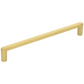 192 mm Center-to-Center Brushed Gold Gibson Cabinet Pull