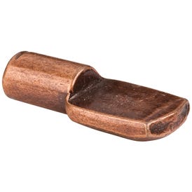 Antique Copper 1/4" Spoon Shelf Support - Priced and Sold by the Thousand. Order 1 for 1,000 Pieces