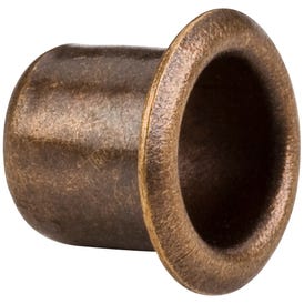 Antique Brass 1/4" Grommet for 7 mm Hole - Priced and Sold by the Thousand. Order 1 for 1,000 Pieces