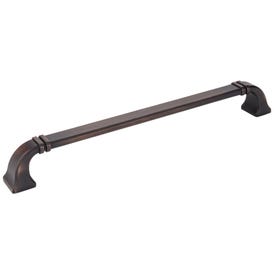 12" Center-to-Center Brushed Oil Rubbed Bronze Ella Appliance Handle