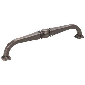 160 mm Center-to-Center Brushed Pewter Katharine Cabinet Pull