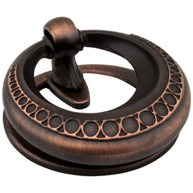 2" Brushed Oil Rubbed Bronze Symphony Cabinet Ring Pull