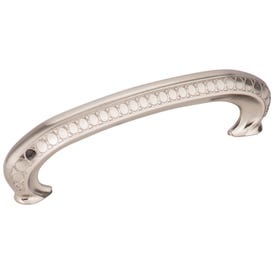 96 mm Center-to-Center Satin Nickel Symphony Cabinet Pull