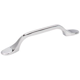 96 mm Center-to-Center Polished Chrome Kenner Cabinet Pull