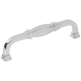 128 mm Center-to-Center Polished Chrome Audrey Cabinet Pull
