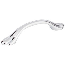 3" Center-to-Center Polished Chrome Gatsby Cabinet Pull