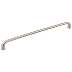 305 mm Center-to-Center Satin Nickel Loxley Cabinet Pull