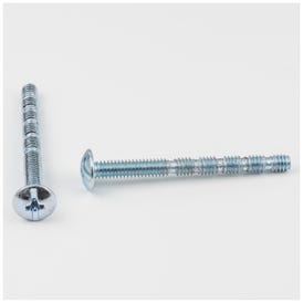 8-32 x 1-3/4" Zinc Plated Phillips Slotted Combo Break-Away Machine Screw Sold by the Keg. Order 4 for a Keg of 4,000 Screws