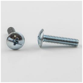 8-32 x 3/4" Zinc Plated Phillips Slotted Combo Drive Truss Head Machine Screw Sold by the Box (1,500). Order 1.5 for a box of 1,500 screws