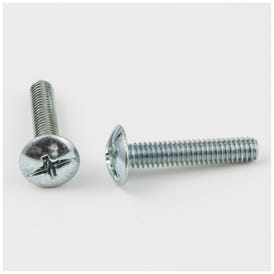 8-32 x 7/8" Zinc Plated Phillips Slotted Combo Drive Truss Head Machine Screw Sold by the Box (2,500). Order 2.5 for a box of 2,500 screws