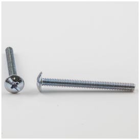 8-32 x 1-3/4" Zinc Plated Phillips Slotted Combo Drive Truss Head Machine Screw Sold by the Box. Order 1 for a Box of 1,000 Screws