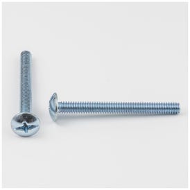 8-32 x 1-5/8" Zinc Plated Phillips Slotted Combo Drive Truss Head Machine Screw Sold by the Box. Order 1 for a Box of 1,000 Screws