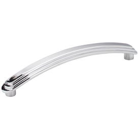 128 mm Center-to-Center Polished Chrome Arched Calloway Cabinet Pull