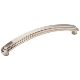 128 mm Center-to-Center Satin Nickel Arched Calloway Cabinet Pull