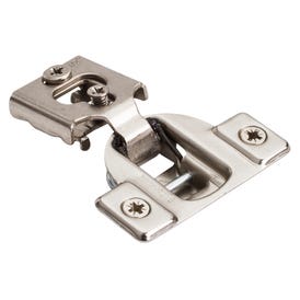 105° 1/2" Economical Standard Duty Self-close Compact Hinge with 8 mm Dowels