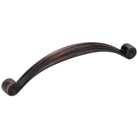128 mm Center-to-Center Brushed Oil Rubbed Bronze Lille Cabinet Pull
