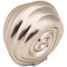 1-3/8" Overall Length Satin Nickel Lille Cabinet Knob