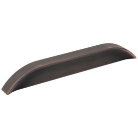 128 mm / 160 mm Center-to-Center Brushed Oil Rubbed Bronze Elara Cabinet Pinch Pull
