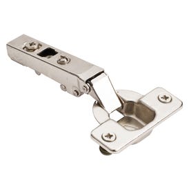 90° Standard Duty Full Overlay Cam Adjustable Self-close Hinge with Press-in 8 mm Dowels