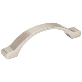 96 mm Center-to-Center Satin Nickel Arched Seaver Cabinet Pull