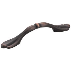 3" Center-to-Center Brushed Oil Rubbed Bronze Arcadia Cabinet Pull