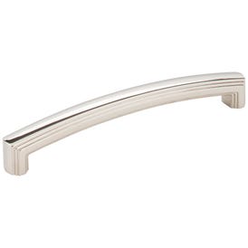 160 mm Center-to-Center Polished Nickel Delgado Cabinet Pull