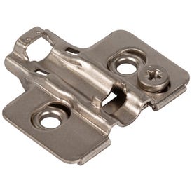 Standard Duty 2 mm Cam Adj Steel Plate  for 700, 725, 900 and 1750 Series Euro Hinges