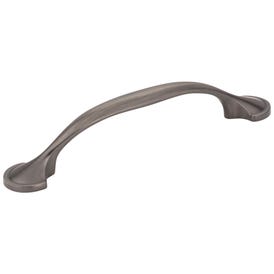 96 mm Center-to-Center Brushed Pewter Watervale Cabinet Pull