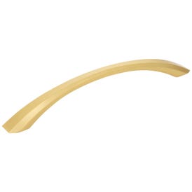 160 mm Center-to-Center Brushed Gold Wheeler Cabinet Pull