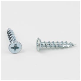 #6 x 3/4" Zinc Plated Phillips Drive Type 17 Coarse Thread Flat Head Under Cut Screw Sold by the Box. Order 5 for a Box of 5,000 Screws