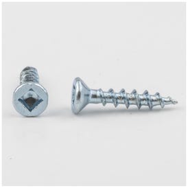 #6 x 3/4" Zinc Plated Square Drive Coarse Thread Flat Head Screw Sold by the Keg. Order 20 for a Keg of 20,000 Screws