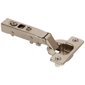 110° Heavy Duty Full Overlay Screw Adjustable Self-close Hinge with Press-in 8 mm Dowels