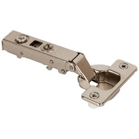 110° Heavy Duty Full Overlay Cam Adjustable Self-close Hinge with Press-in 8 mm Dowels