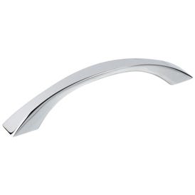 128 mm Center-to-Center Polished Chrome Flared Philip Cabinet Pull