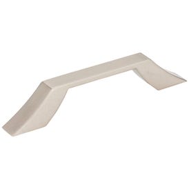 96 mm Center-to-Center Satin Nickel Square Royce Cabinet Pull