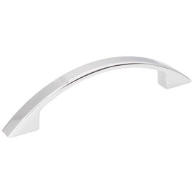 96 mm Center-to-Center Polished Chrome Arched Somerset Cabinet Pull