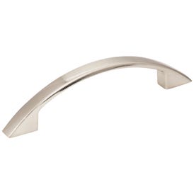 96 mm Center-to-Center Satin Nickel Arched Somerset Cabinet Pull