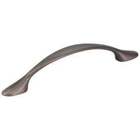 96 mm Center-to-Center Brushed Pewter Arched Somerset Cabinet Pull