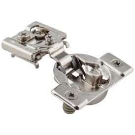 105° 5/8" Overlay DURA-CLOSE® Self-close Compact Hinge with Press-in 8 mm Dowels