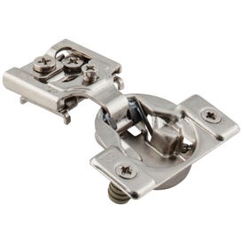 105° 1/2" Overlay DURA-CLOSE® Self-close Compact Hinge with Press-in 8 mm Dowels