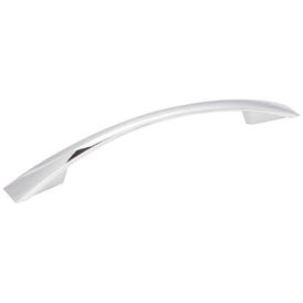 128 mm Center-to-Center Polished Chrome Flared Regan Cabinet Pull
