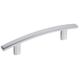 96 mm Center-to-Center Polished Chrome Square Thatcher Cabinet Bar Pull