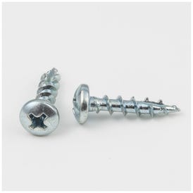 #8 x 3/4" Zinc Plated Phillips Drive Type 17 Coarse Thread Pan Head Screw Sold by the Box. Order 2.5 for a Box of 2,500 Screws