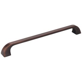 224 mm Center-to-Center Brushed Oil Rubbed Bronze Square Marlo Cabinet Pull