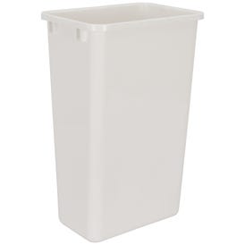Box of 4 50 Quart Plastic Waste Containers