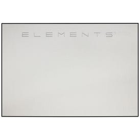 Elements Blank Designer Grey Single Display Board