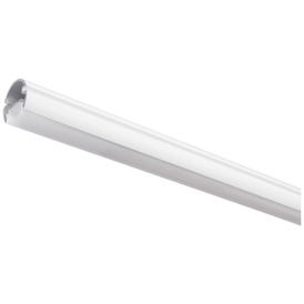 66" Lighted Closet Rod - 3000K, Aluminum Profile, Frosted Lens, White