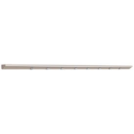 72-1/2" 600 Lumen/Ft. Higher Output Remote Power Supply (RM) Series Lighted Power Strip, Tunable-White, 3600 Lumens/Fixture, Satin Nickel Finish, Grey Receptacles, 2700K–5000K