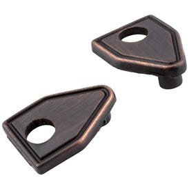 Brushed Oil Rubbed Bronze Pull Escutcheons