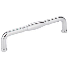 128 mm Center-to-Center Polished Chrome Durham Cabinet Pull